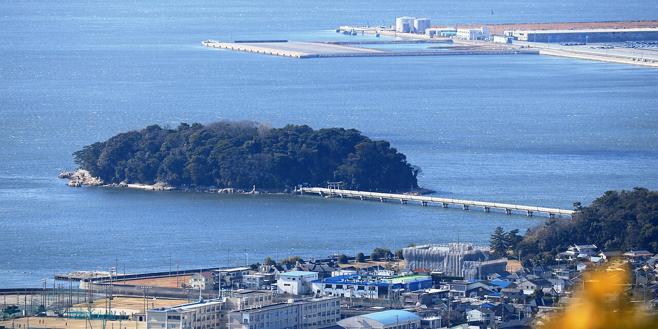 蒲郡・竹島と三河湾