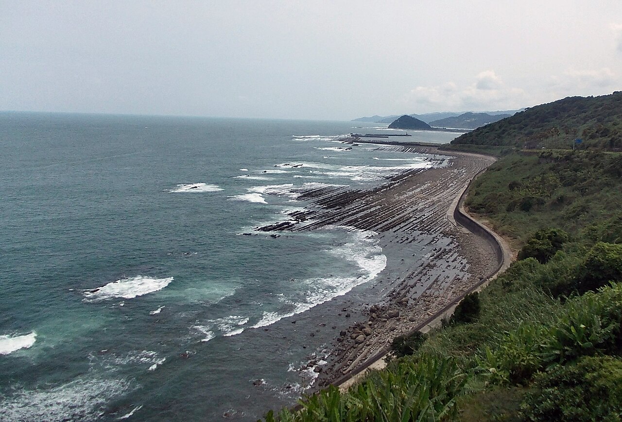 堀切峠から望む日南海岸