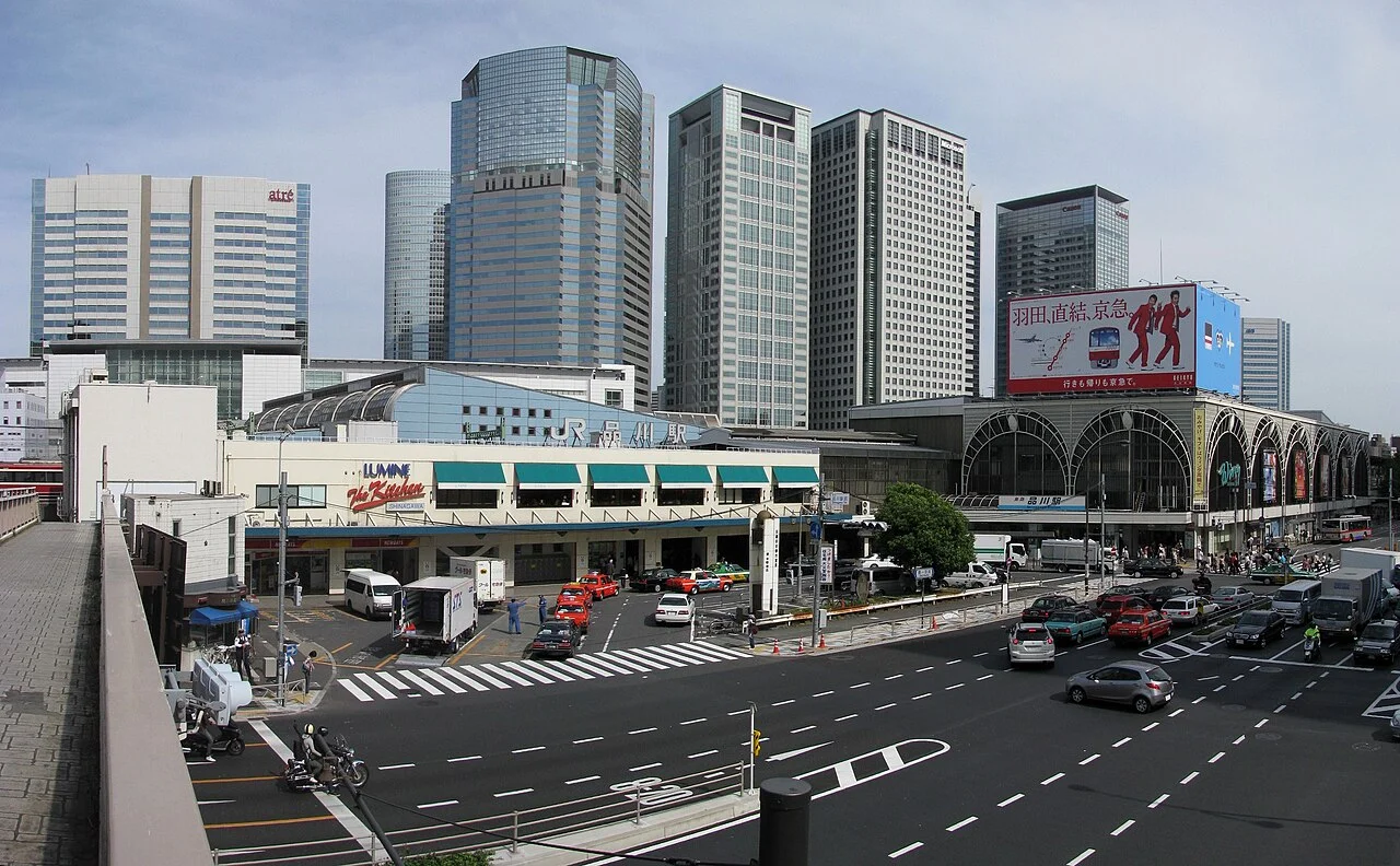 品川駅の風景